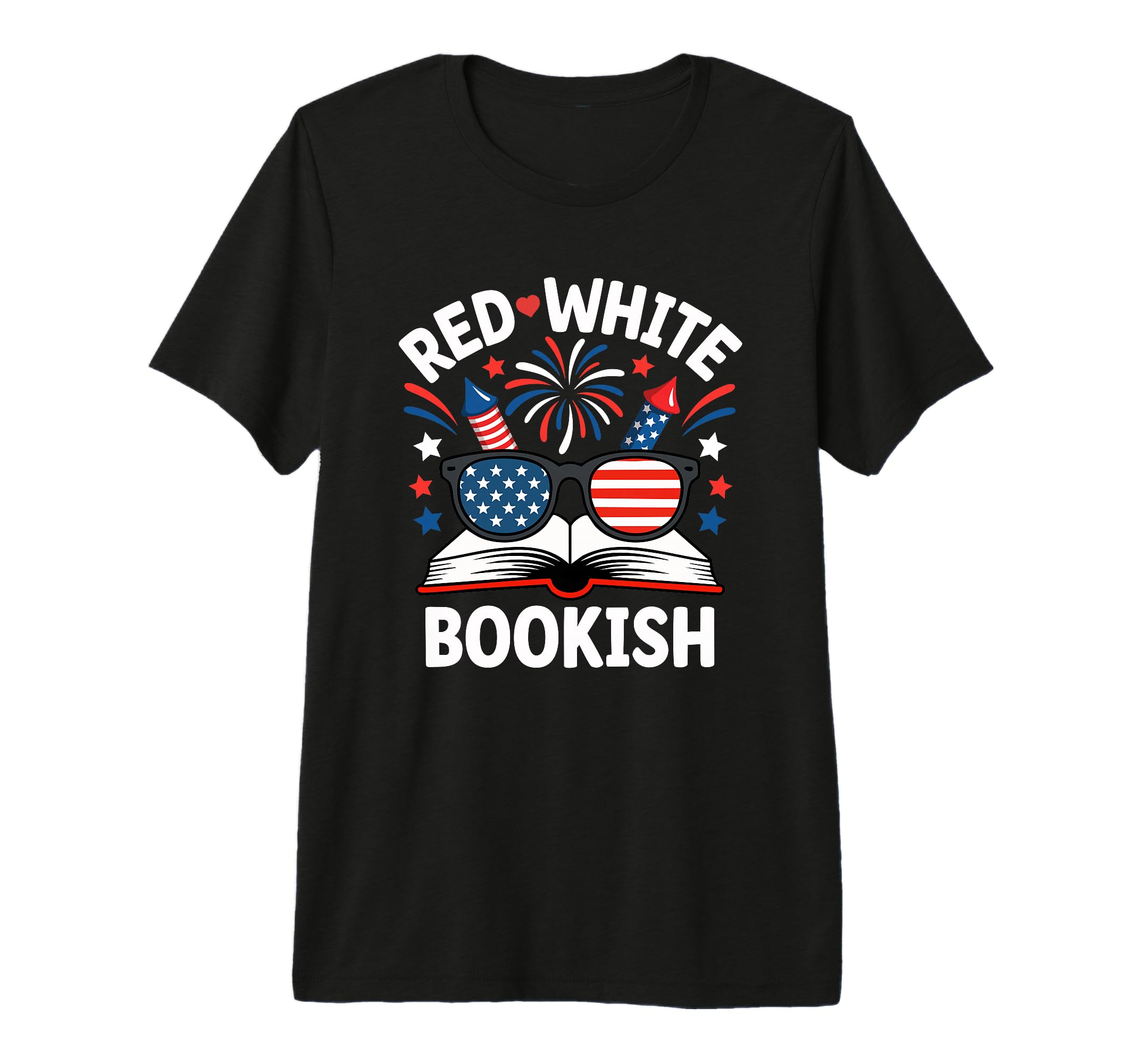 Book Us Flag Sunglasses Funny Red White T-Shirt - Streetwear Style Unisex - T-Shirt, Sweatshirt, Hoodie
