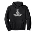 Meditative Figure Spiritual Yoga Illustration Hoodie - Graphic Print Unisex - T-Shirt, Sweatshirt, Hoodie