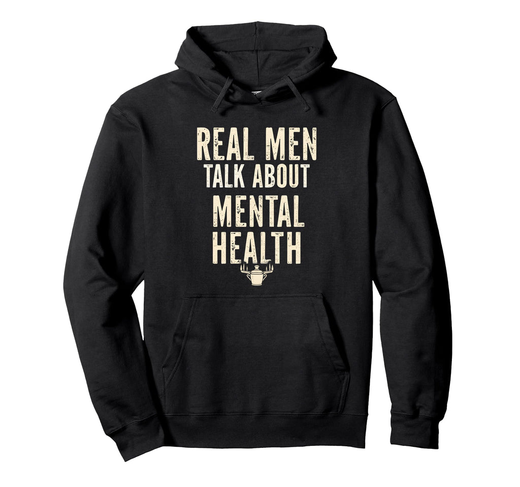 Warrior Real Talk About Their Mental Hoodie - Minimalist Print Men Women - T-Shirt, Sweatshirt, Hoodie