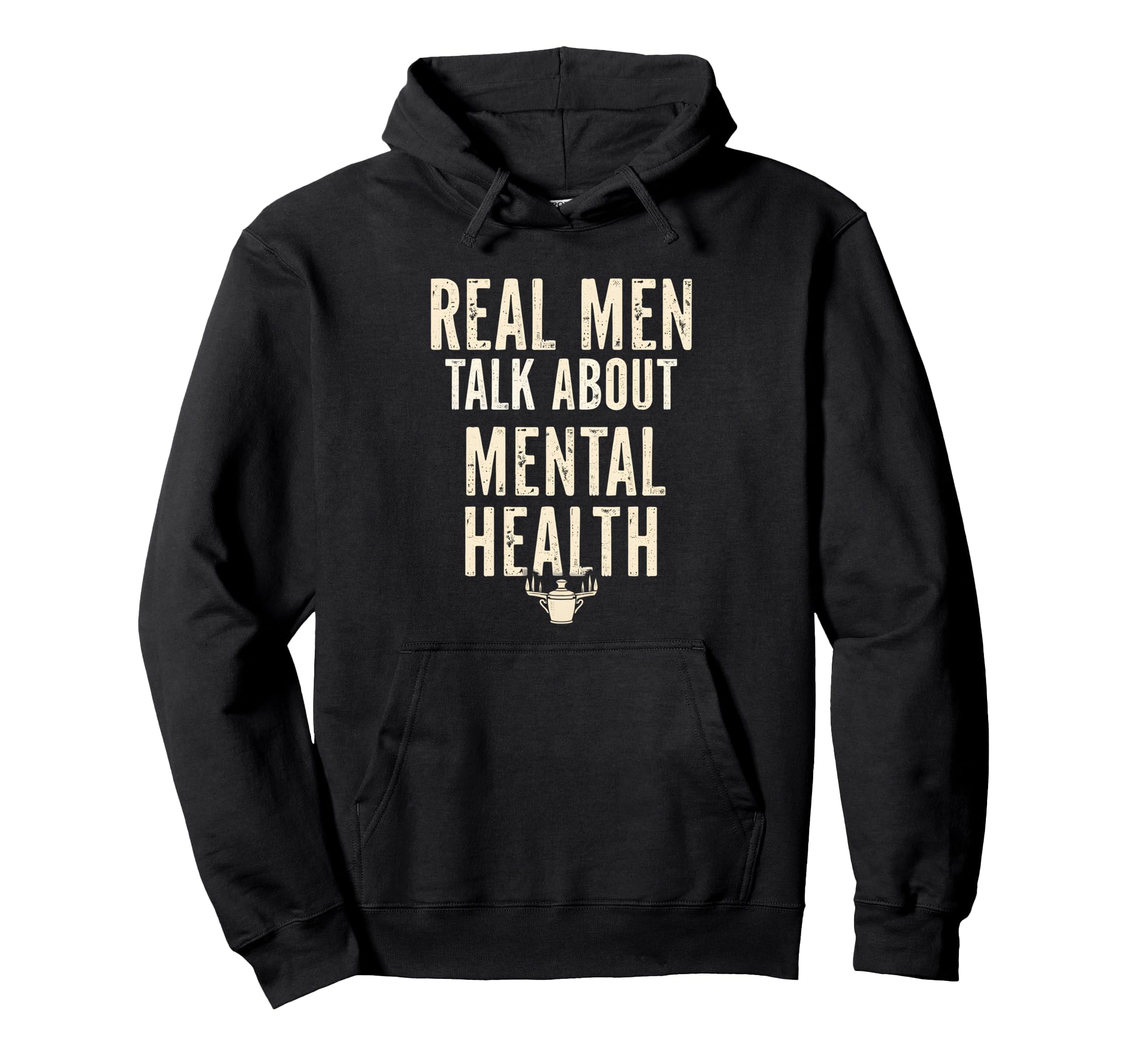 Warrior Real Talk About Their Mental Hoodie - Minimalist Print Men Women - T-Shirt, Sweatshirt, Hoodie