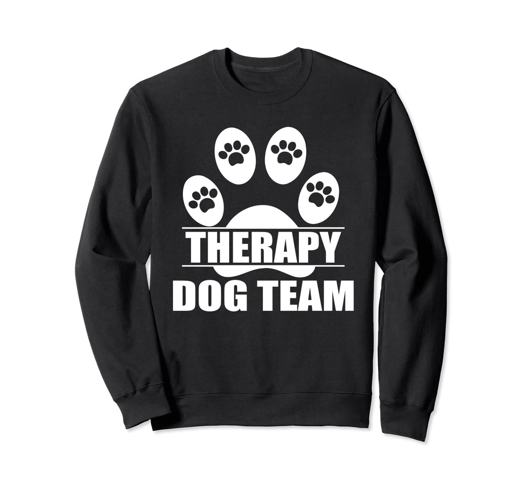 Therapy Dog Team Group Animal Sweatshirt - Unique Graphic Men Women - T-Shirt, Sweatshirt, Hoodie
