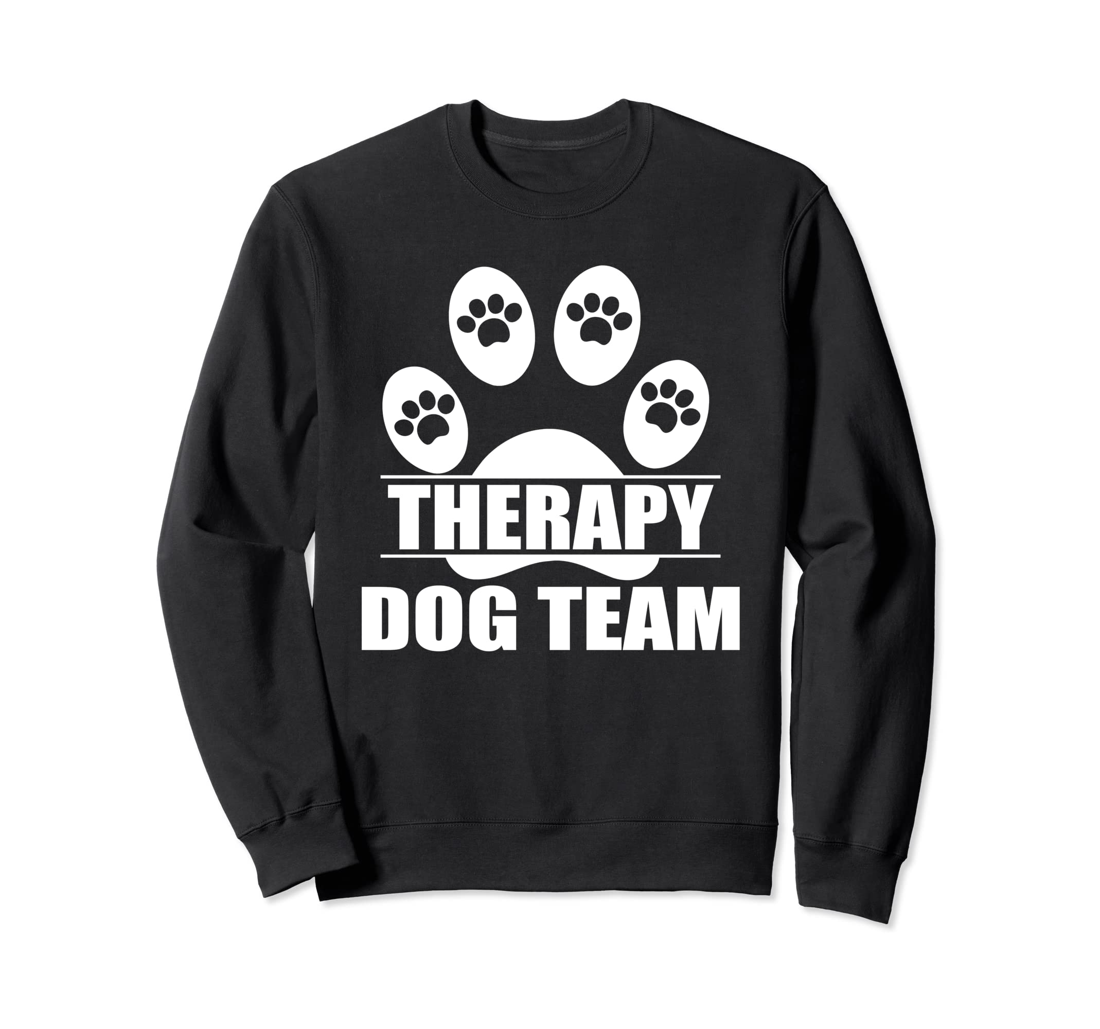 Therapy Dog Team Group Animal Sweatshirt - Unique Graphic Men Women - T-Shirt, Sweatshirt, Hoodie