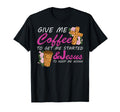 Give Me Coffee To Get Me Started Jesus T-Shirt - Trendy Graphic Men Women - T-Shirt, Sweatshirt, Hoodie