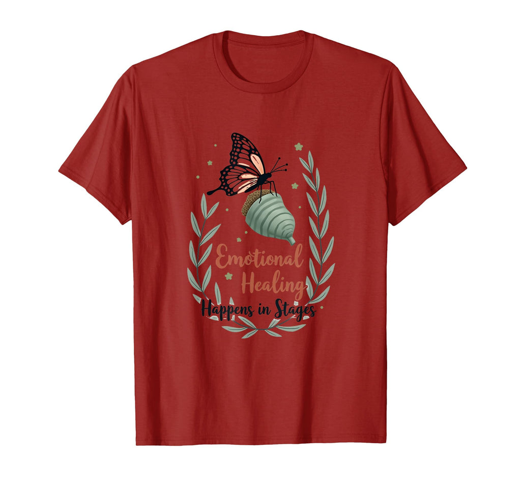 Emotional Healing Stages Mental T-Shirt - Custom Art Print for Adults - T-Shirt, Sweatshirt, Hoodie