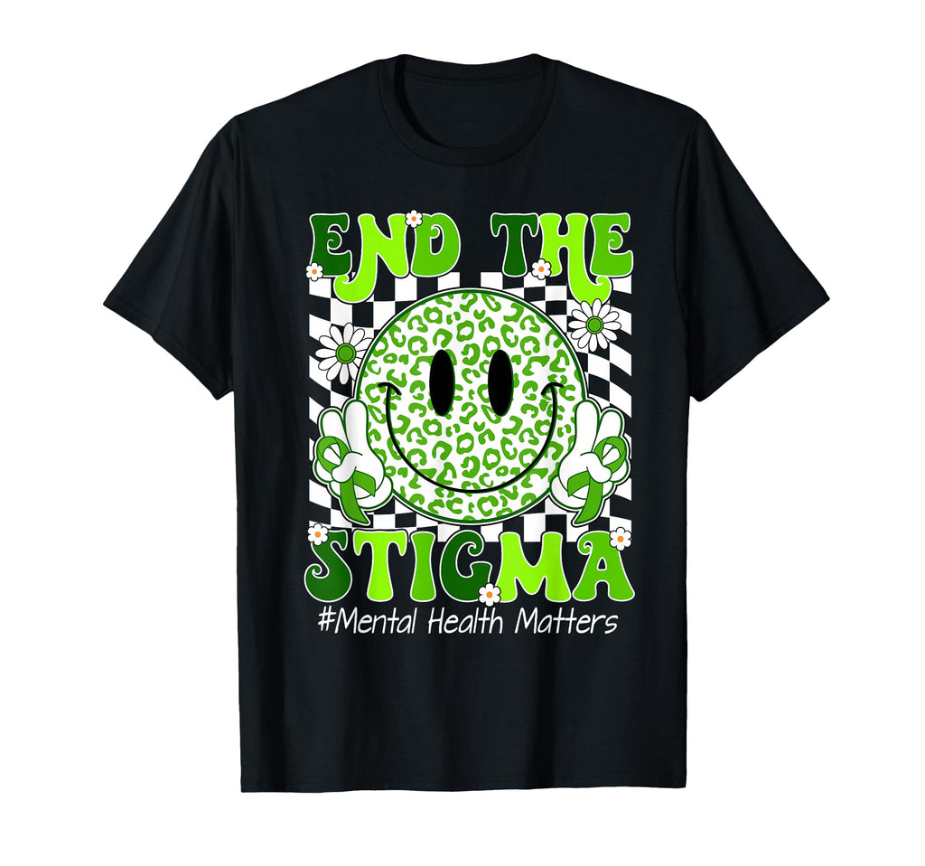 Mental Health Matters Awareness End T-Shirt - Minimalist Print Men Women - T-Shirt, Sweatshirt, Hoodie
