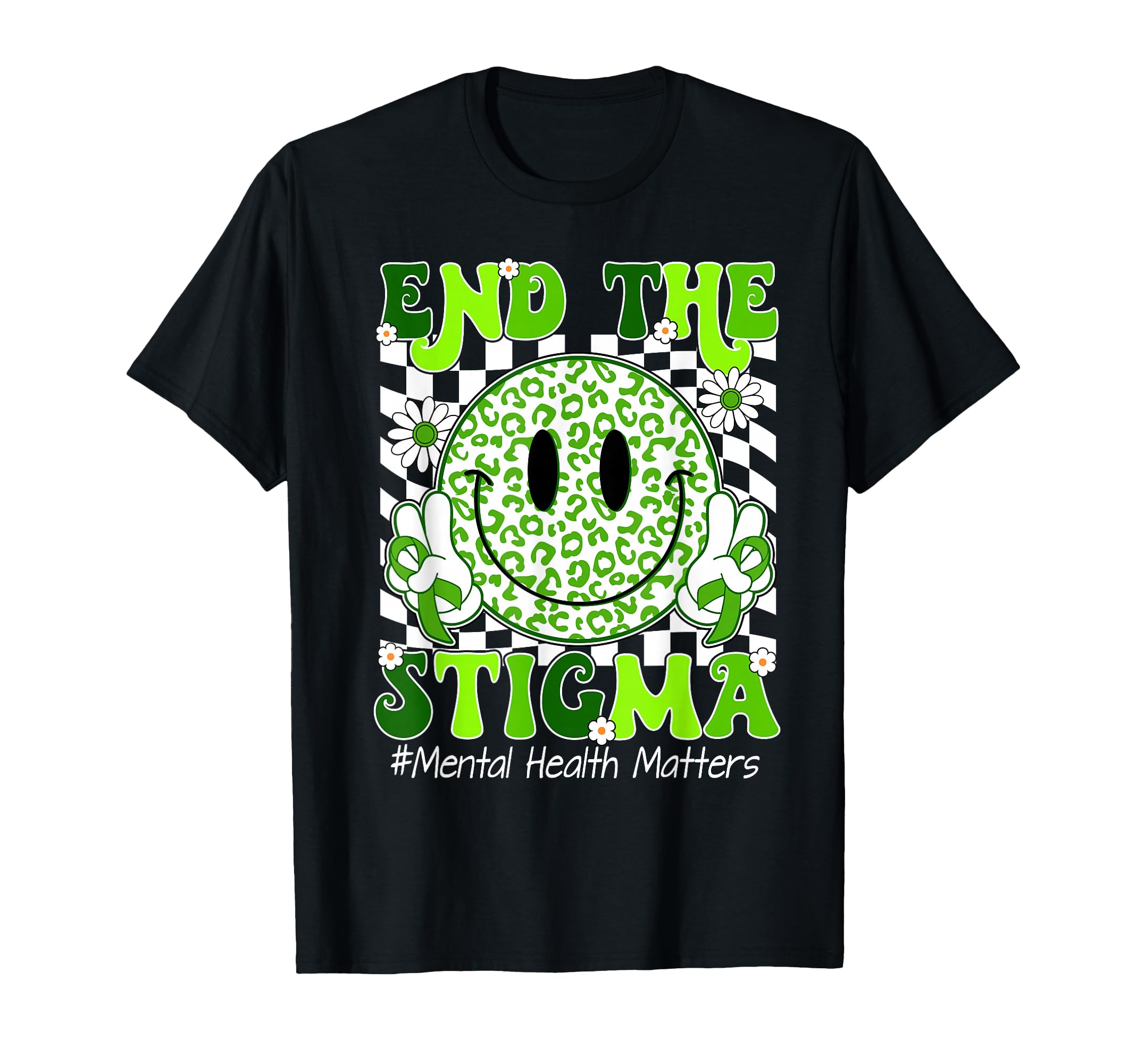 Mental Health Matters Awareness End T-Shirt - Minimalist Print Men Women - T-Shirt, Sweatshirt, Hoodie