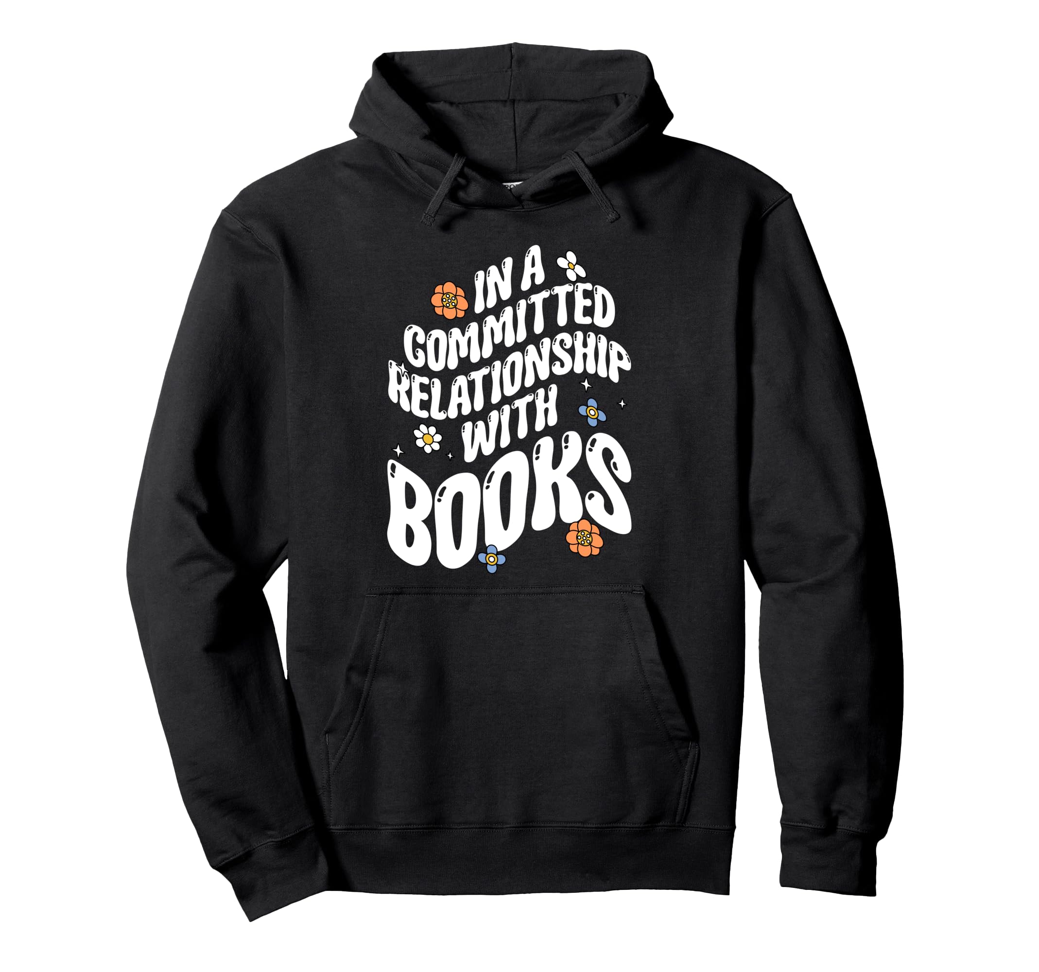 Reading Books Reader Nerd Librarian Hoodie - Graphic Print for Adults - T-Shirt, Sweatshirt, Hoodie