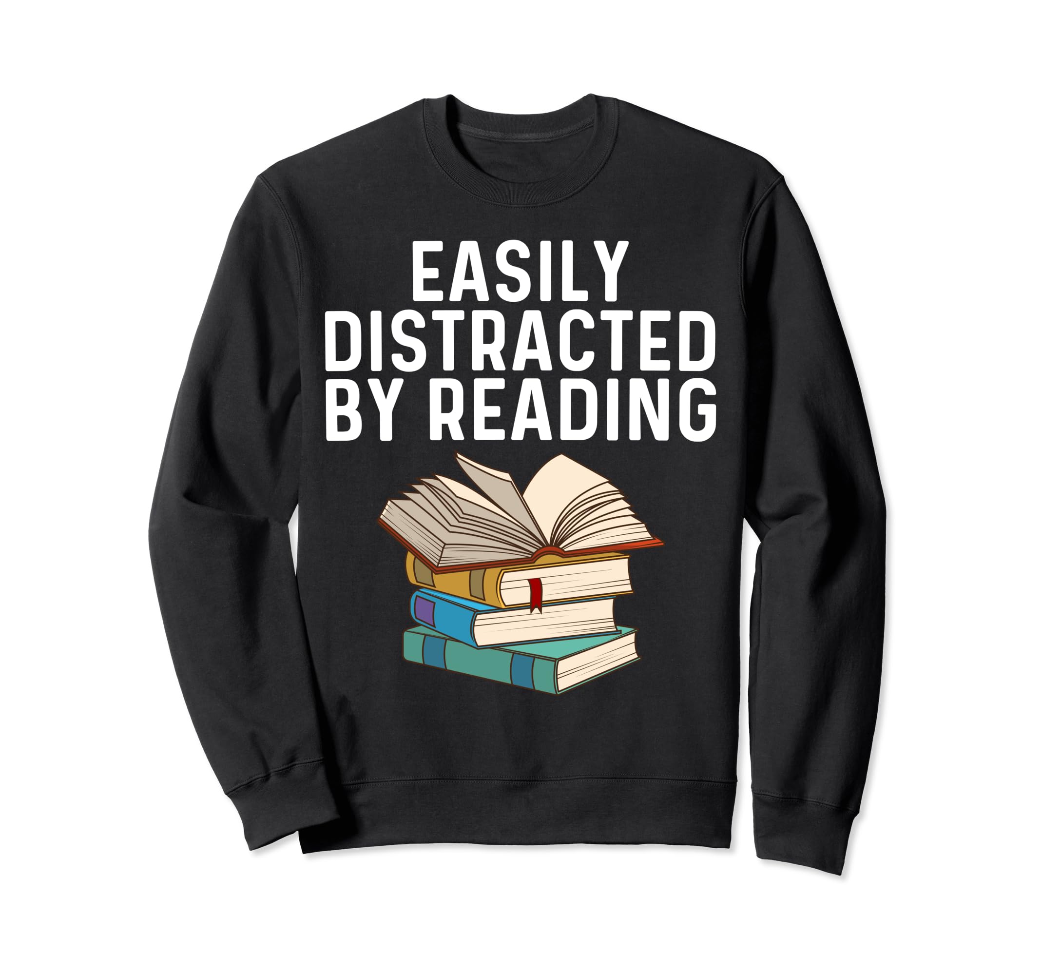Funny Book Lover Designs Librarian Sweatshirt - Custom Art Print Men Women - T-Shirt, Sweatshirt, Hoodie