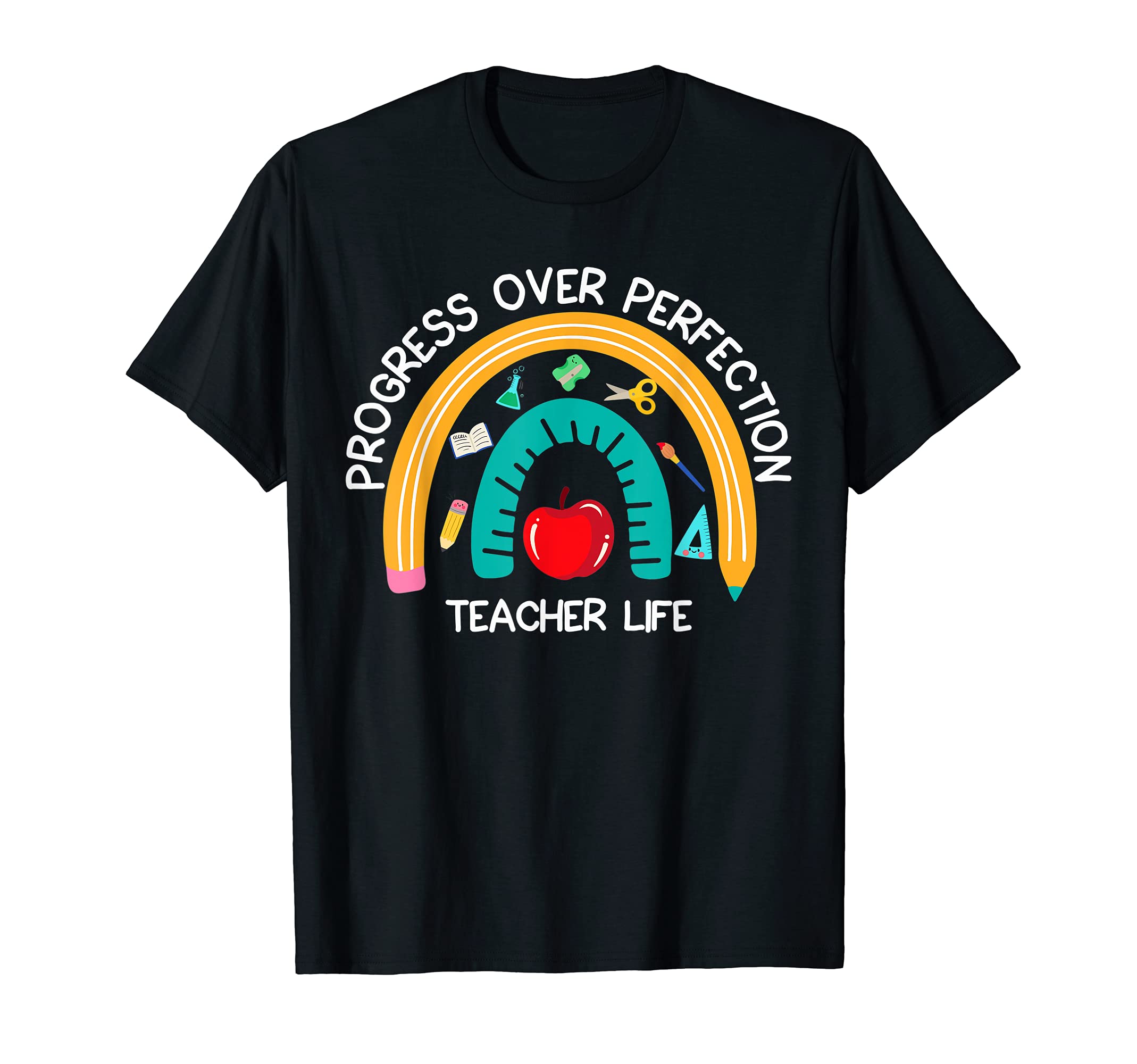 Motivational Progress Over Perfection T-Shirt - Novelty Apparel Men Women - T-Shirt, Sweatshirt, Hoodie