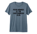 Proud Member Overthinkers Club Tri Blend T-Shirt - Unique Graphic Unisex - T-Shirt, Sweatshirt, Hoodie