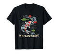 My Flow State Koi Fish Pond Serenity T-Shirt - Minimalist Print for Adults - T-Shirt, Sweatshirt, Hoodie