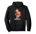 Monkey Keep Holding Hoodie - Casual Everyday Wear for Adults - T-Shirt, Sweatshirt, Hoodie