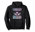 Spiritual Crystal Stones Healing Hoodie - Fun Novelty Design Men Women - T-Shirt, Sweatshirt, Hoodie