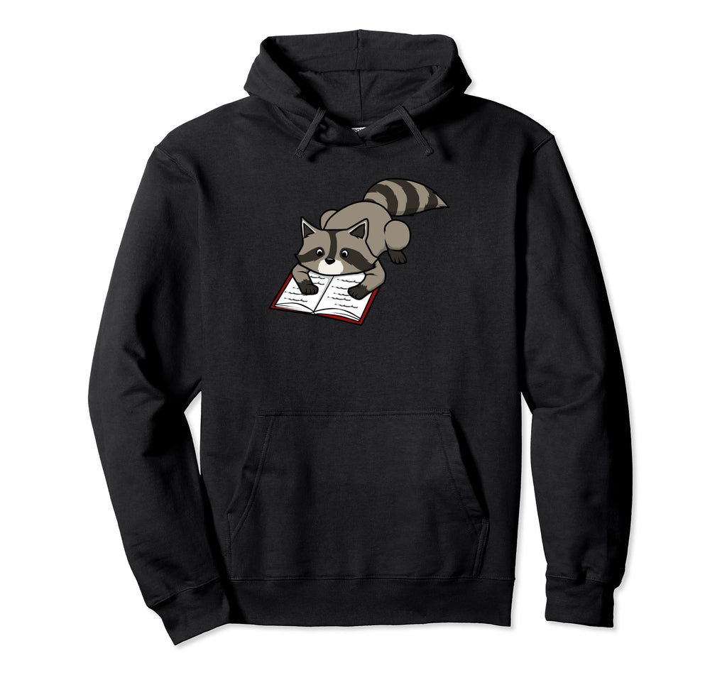 Raccoon Wildlife Animal Literature Hoodie - Unique Graphic Men Women - T-Shirt, Sweatshirt, Hoodie
