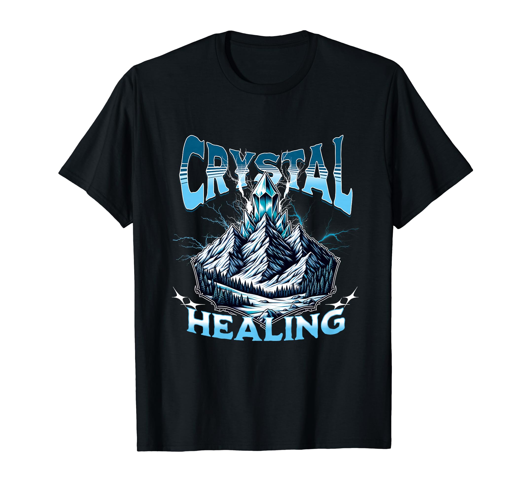 Crystals Healing S Energizing Crystals S T-Shirt - Graphic Print Men Women - T-Shirt, Sweatshirt, Hoodie