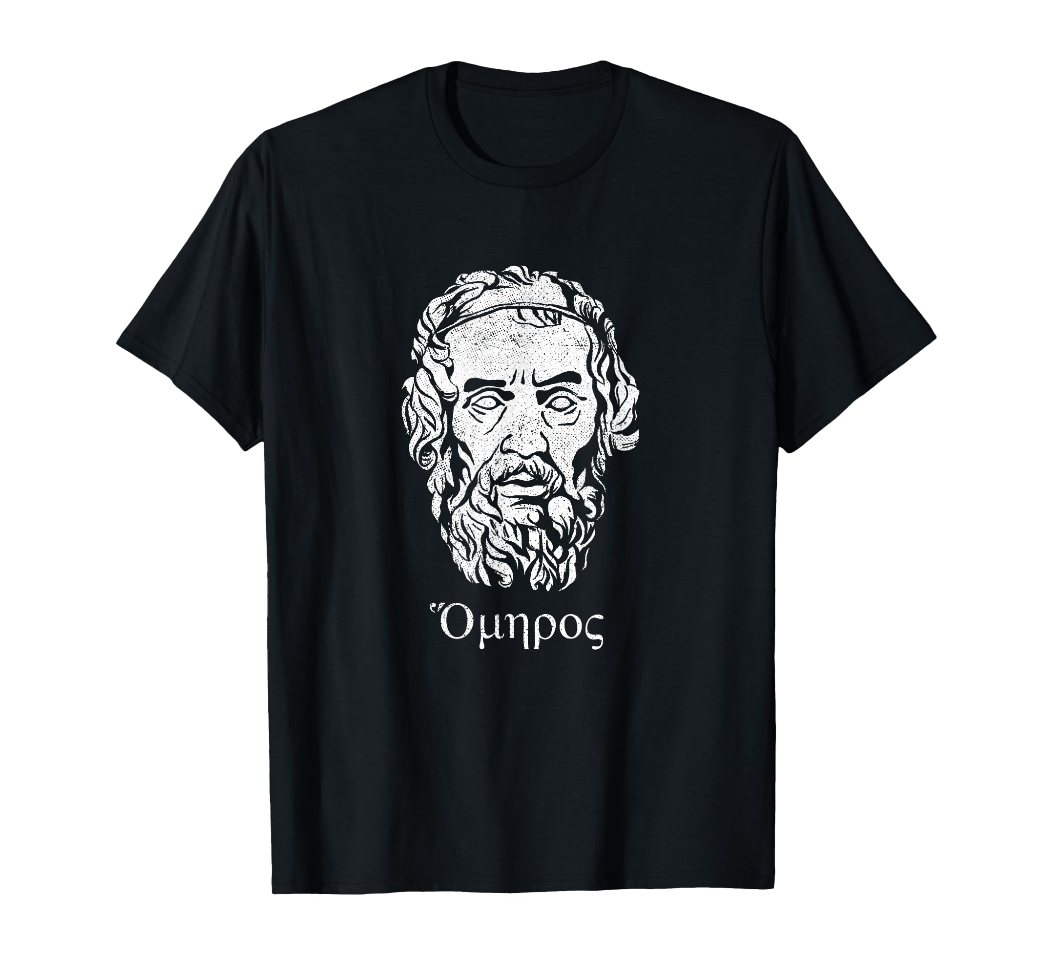 Homer Ancient Greece Classical T-Shirt - Minimalist Print for Adults - T-Shirt, Sweatshirt, Hoodie