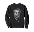Jules Verne Literature Teacher Sweatshirt - Minimalist Print Men Women - T-Shirt, Sweatshirt, Hoodie