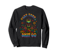 Let That Go Yoga Frog Art Sweatshirt - Fun Novelty Design Unisex - T-Shirt, Sweatshirt, Hoodie
