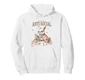 Quiet Rabbit Reading Books Introvert Hoodie - Unique Graphic for Adults - T-Shirt, Sweatshirt, Hoodie