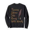 Poetry Enthusiast Literature Slam Sweatshirt - Minimalist Print Unisex - T-Shirt, Sweatshirt, Hoodie