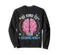 Be Kind To Your Growing Mind Mental Sweatshirt - Novelty Apparel Men Women - T-Shirt, Sweatshirt, Hoodie