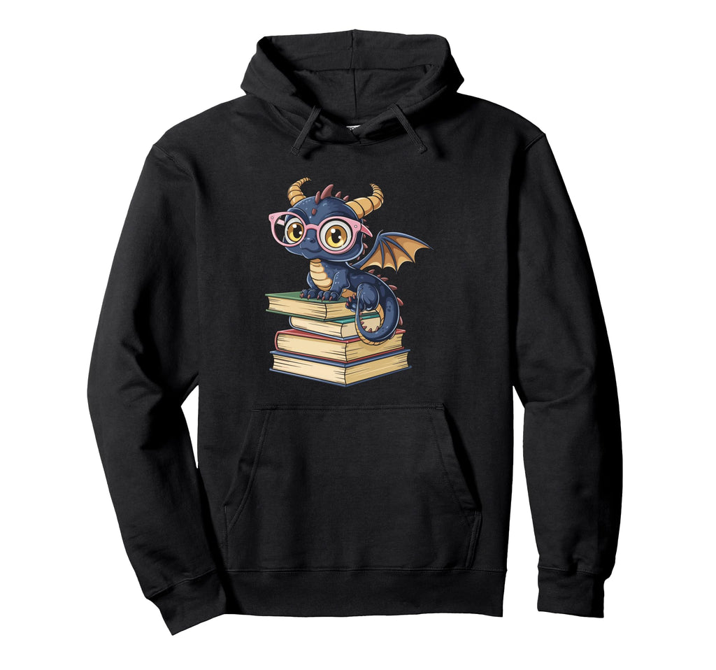 Reading Dragon Shirts Magical Book Lover T-Shirt - Graphic Print Men Women - T-Shirt, Sweatshirt, Hoodie