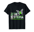 Fight Stigma Mental Health Awareness T-Shirt - Unique Graphic Men Women - T-Shirt, Sweatshirt, Hoodie