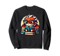 Dragon Glasses Reading Book Sweatshirt - Casual Everyday Wear Men Women - T-Shirt, Sweatshirt, Hoodie