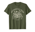 Antisocial Book Club Mom Introvert T-Shirt - Minimalist Print for Adults - T-Shirt, Sweatshirt, Hoodie