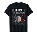 Celebrate Spektrum Neurodiversity T-Shirt - Trendy Graphic Men Women - T-Shirt, Sweatshirt, Hoodie