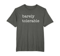Austenfansunite Barely Tolerable T-Shirt - Minimalist Print Men Women - T-Shirt, Sweatshirt, Hoodie