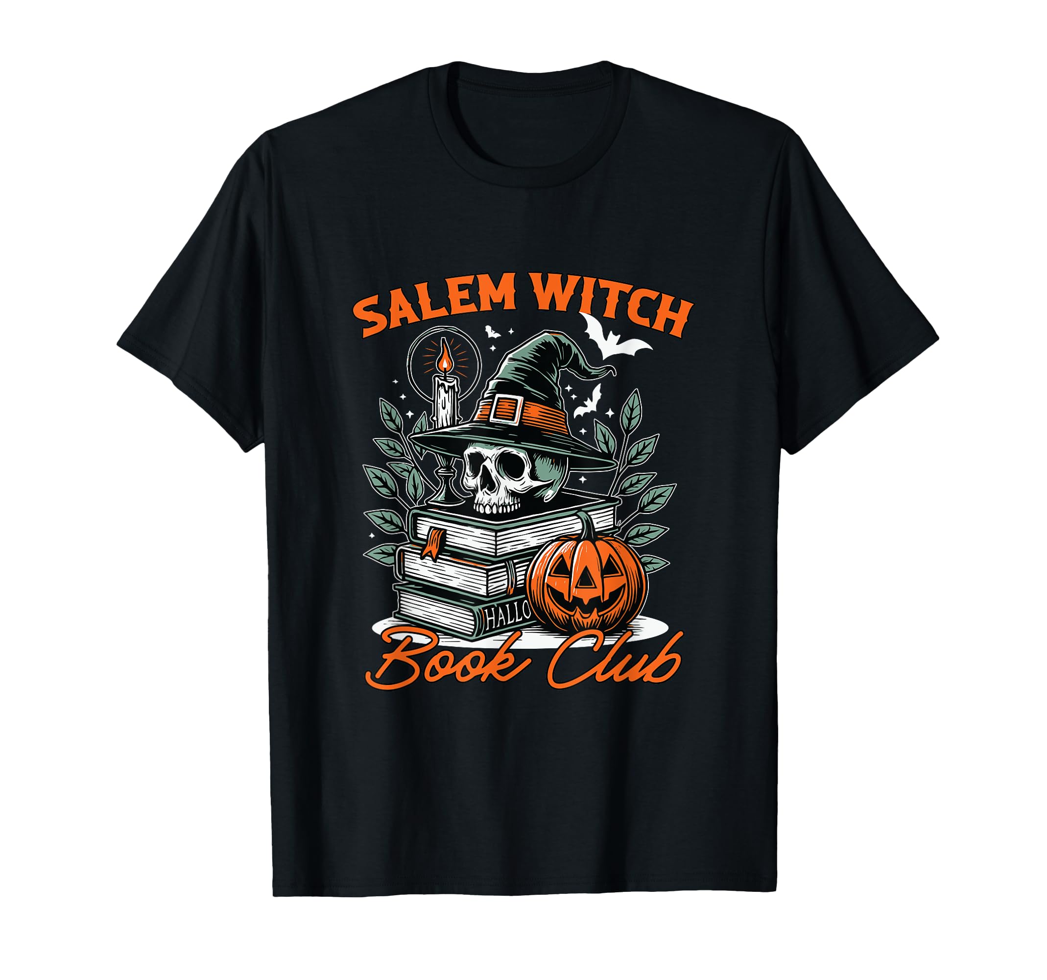 Salem Witch Book Club Funny Halloween T-Shirt - Streetwear Style Men Women - T-Shirt, Sweatshirt, Hoodie