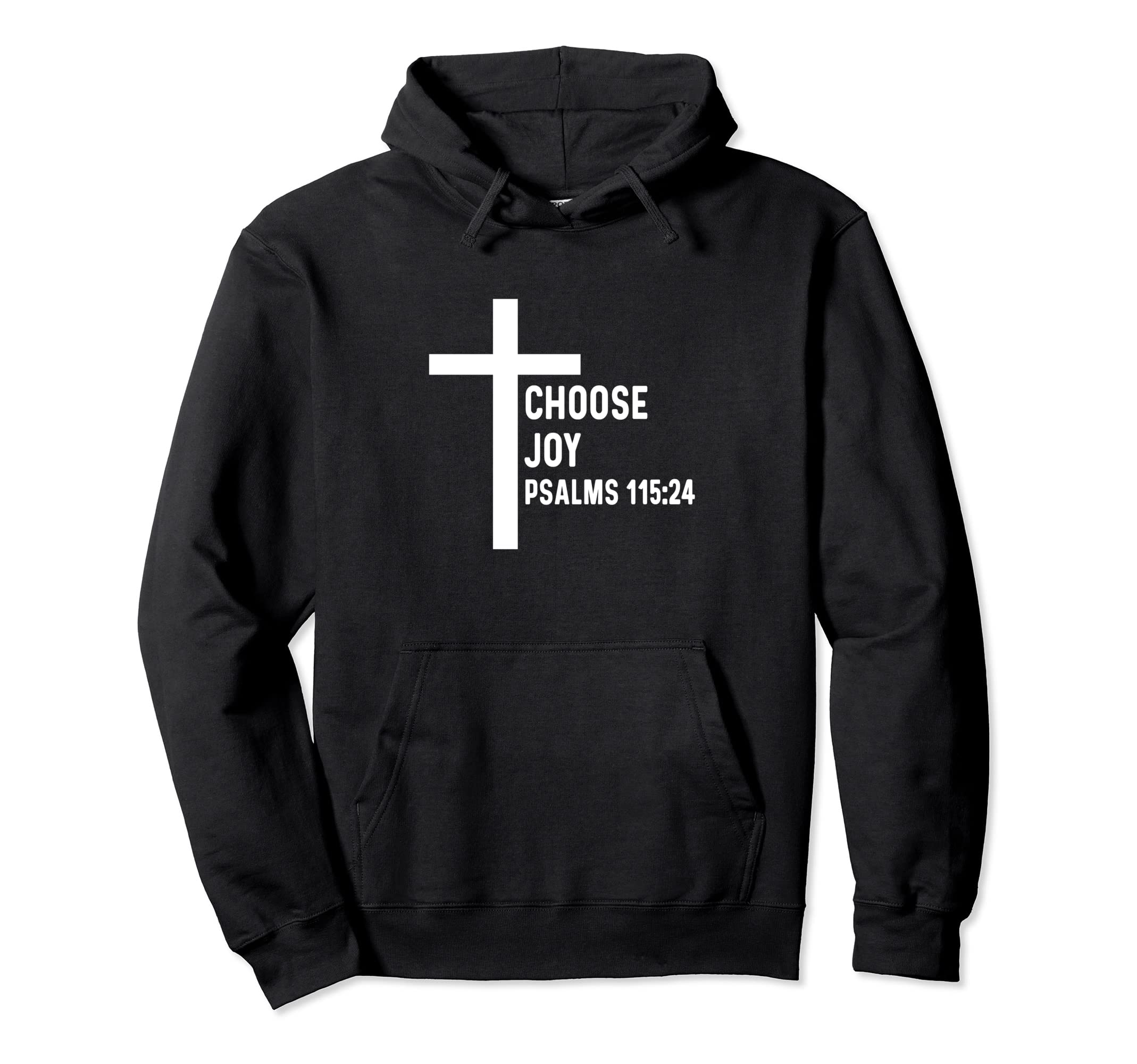 Psalms 115 24 God Jesus Religious Hoodie - Fun Novelty Design Unisex - T-Shirt, Sweatshirt, Hoodie