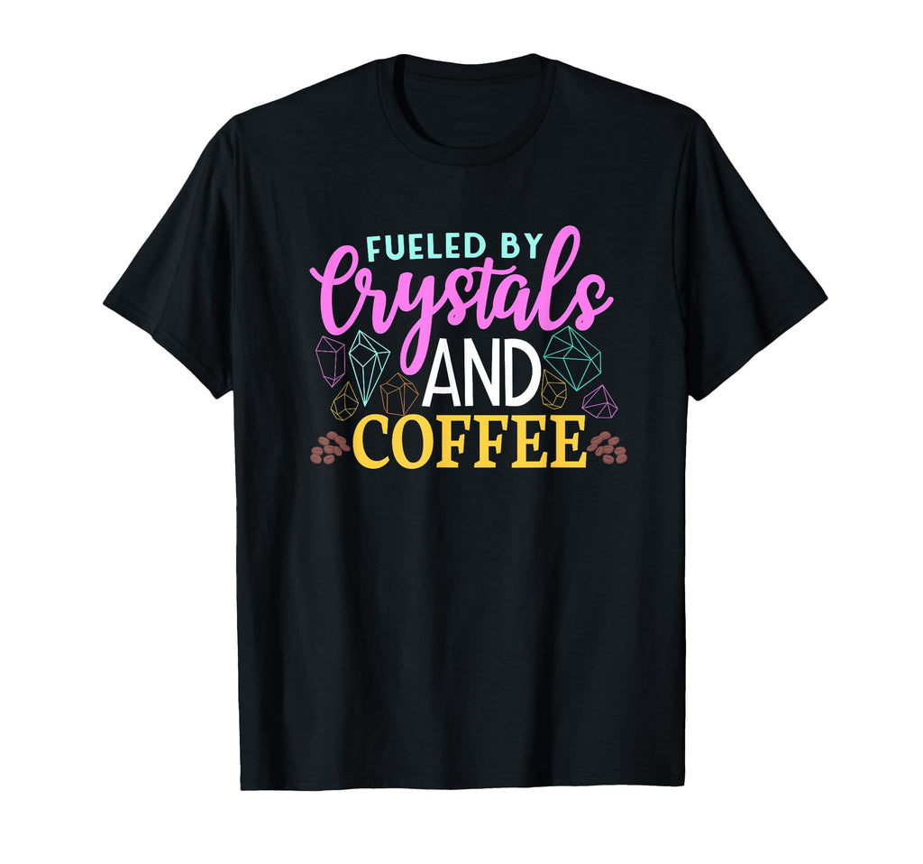 Coffee Crystal Healing Crytals T-Shirt - Minimalist Print Men Women - T-Shirt, Sweatshirt, Hoodie