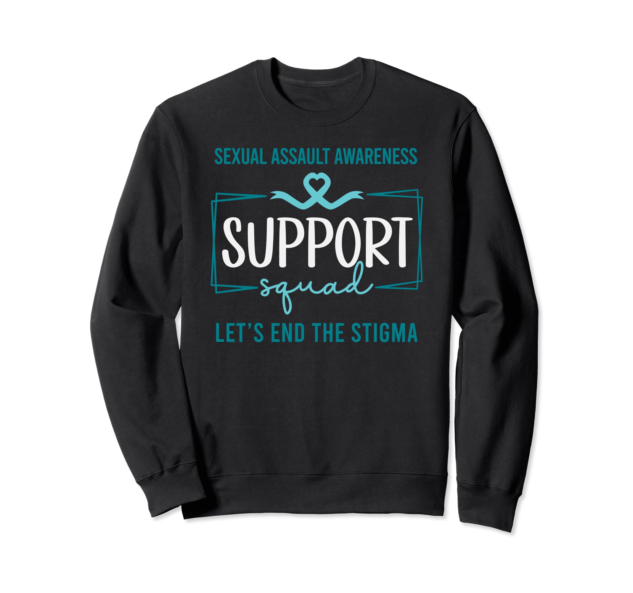Sexual Assault Awareness Support Sweatshirt - Custom Art Print for Adults - T-Shirt, Sweatshirt, Hoodie
