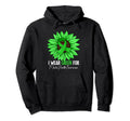 I Wear Green Mental Health Awareness Hoodie - Casual Everyday Wear Unisex - T-Shirt, Sweatshirt, Hoodie