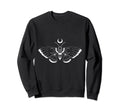 Beautiful Moth Goth Horror Sweatshirt - Unique Graphic for Adults - T-Shirt, Sweatshirt, Hoodie