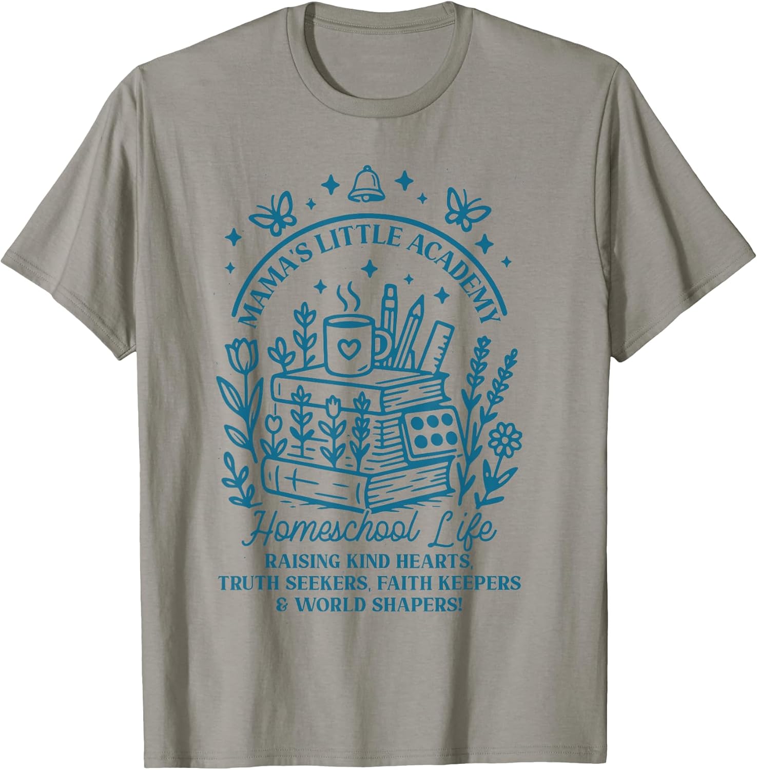 Mamas Little Academy Homeschool Life Merch Co. Unisex T-shirt, Sweatshirt, Hoodie, Long Sleeve Tee - T-Shirt, Sweatshirt, Hoodie