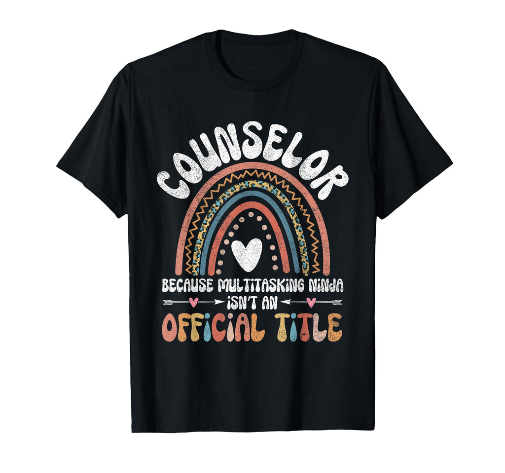 School Guidance Counselor Therapist T-Shirt - Aesthetic Graphic Men Women - T-Shirt, Sweatshirt, Hoodie