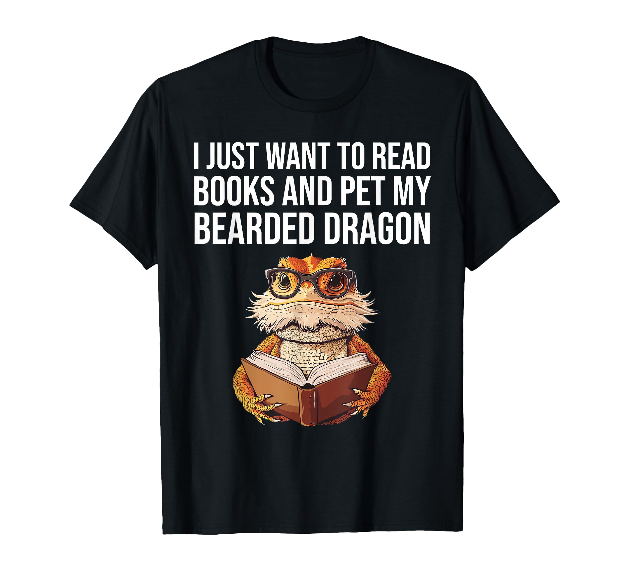 I Just Want To Read Books And Pet My T-Shirt - Custom Art Print Unisex - T-Shirt, Sweatshirt, Hoodie