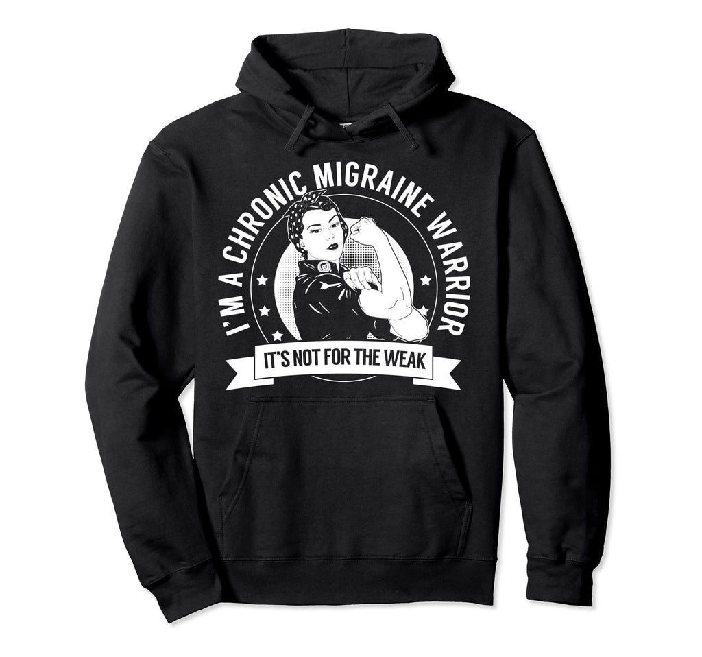 Chronic Migraine Warrior Nftw Hoodie - Streetwear Style for Adults - T-Shirt, Sweatshirt, Hoodie