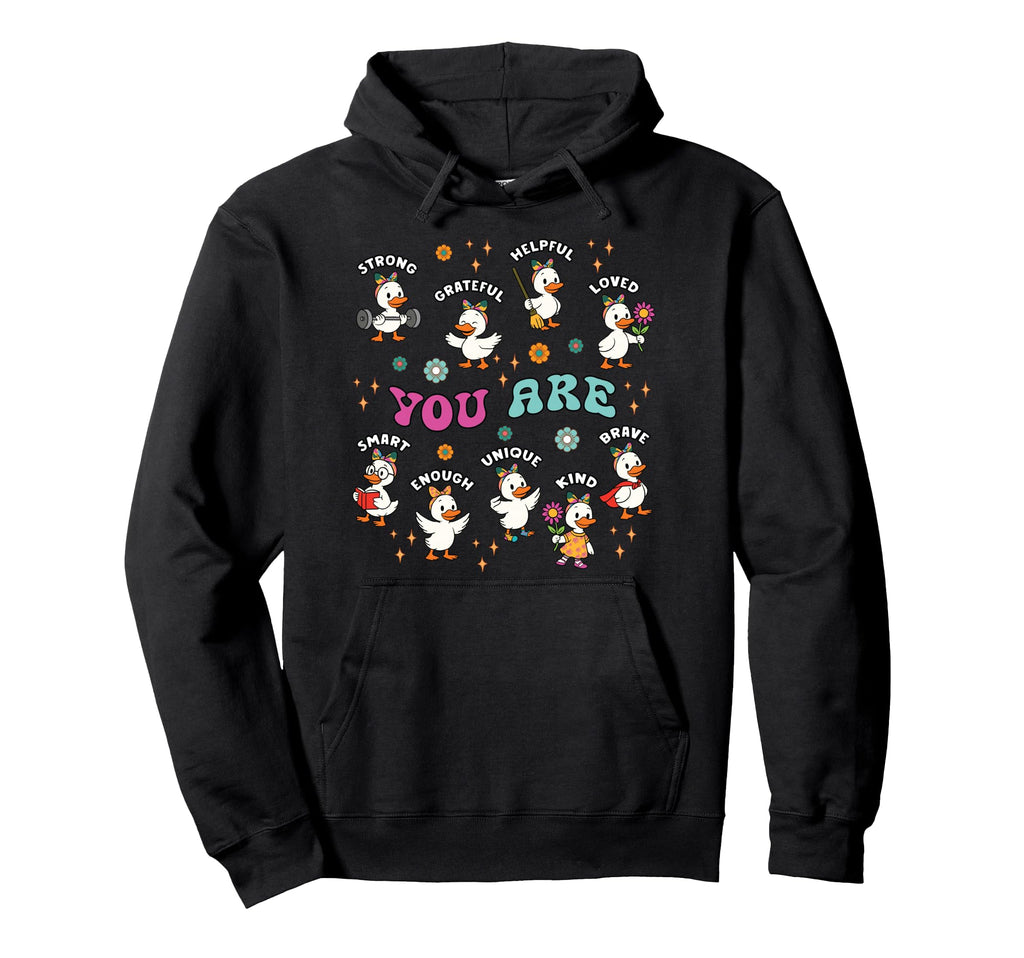 Goose Silly Teacher You Are Kind Hoodie - Casual Everyday Wear Men Women - T-Shirt, Sweatshirt, Hoodie
