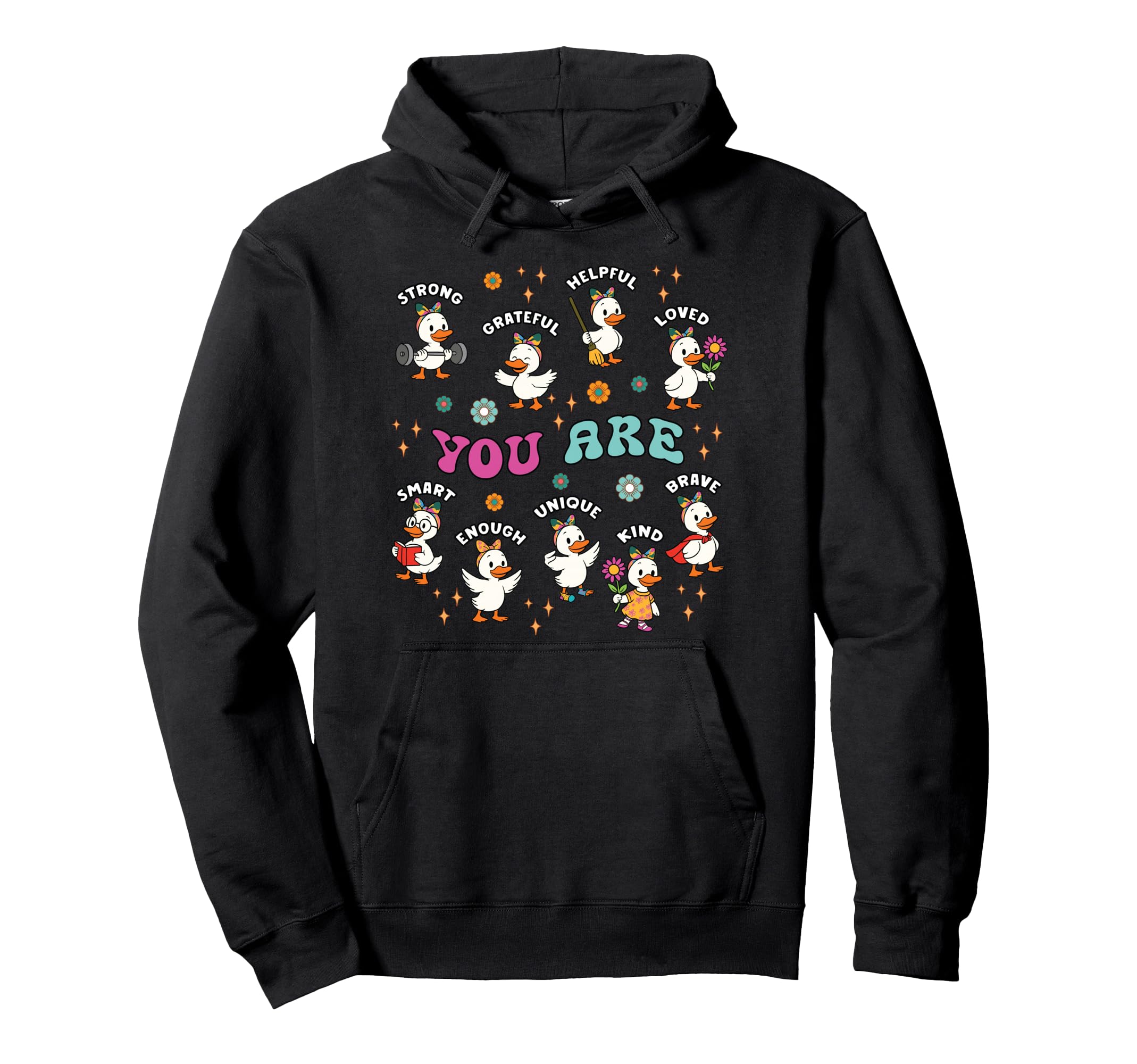 Goose Silly Teacher You Are Kind Hoodie - Casual Everyday Wear Men Women - T-Shirt, Sweatshirt, Hoodie