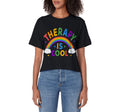 Therapy Is End Stigma Mental Health Sweatshirt - Trendy Graphic for Adults - T-Shirt, Sweatshirt, Hoodie
