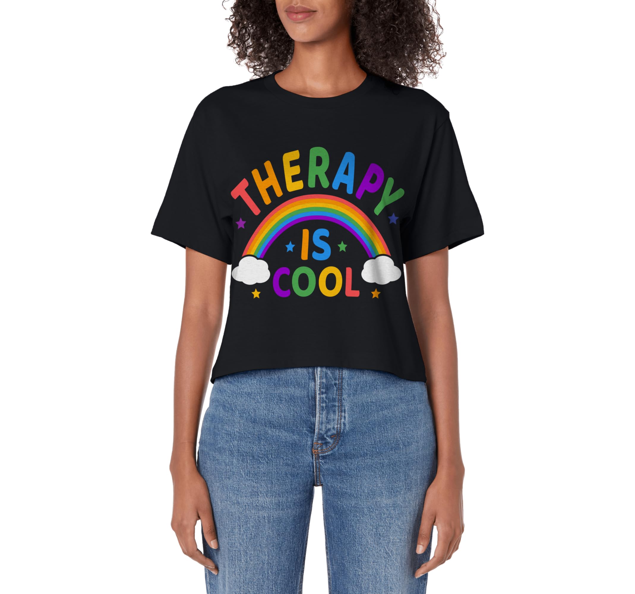 Therapy Is End Stigma Mental Health Sweatshirt - Trendy Graphic for Adults - T-Shirt, Sweatshirt, Hoodie