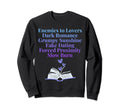 Bibliophile Romance Book Genre Sweatshirt - Graphic Print Unisex - T-Shirt, Sweatshirt, Hoodie