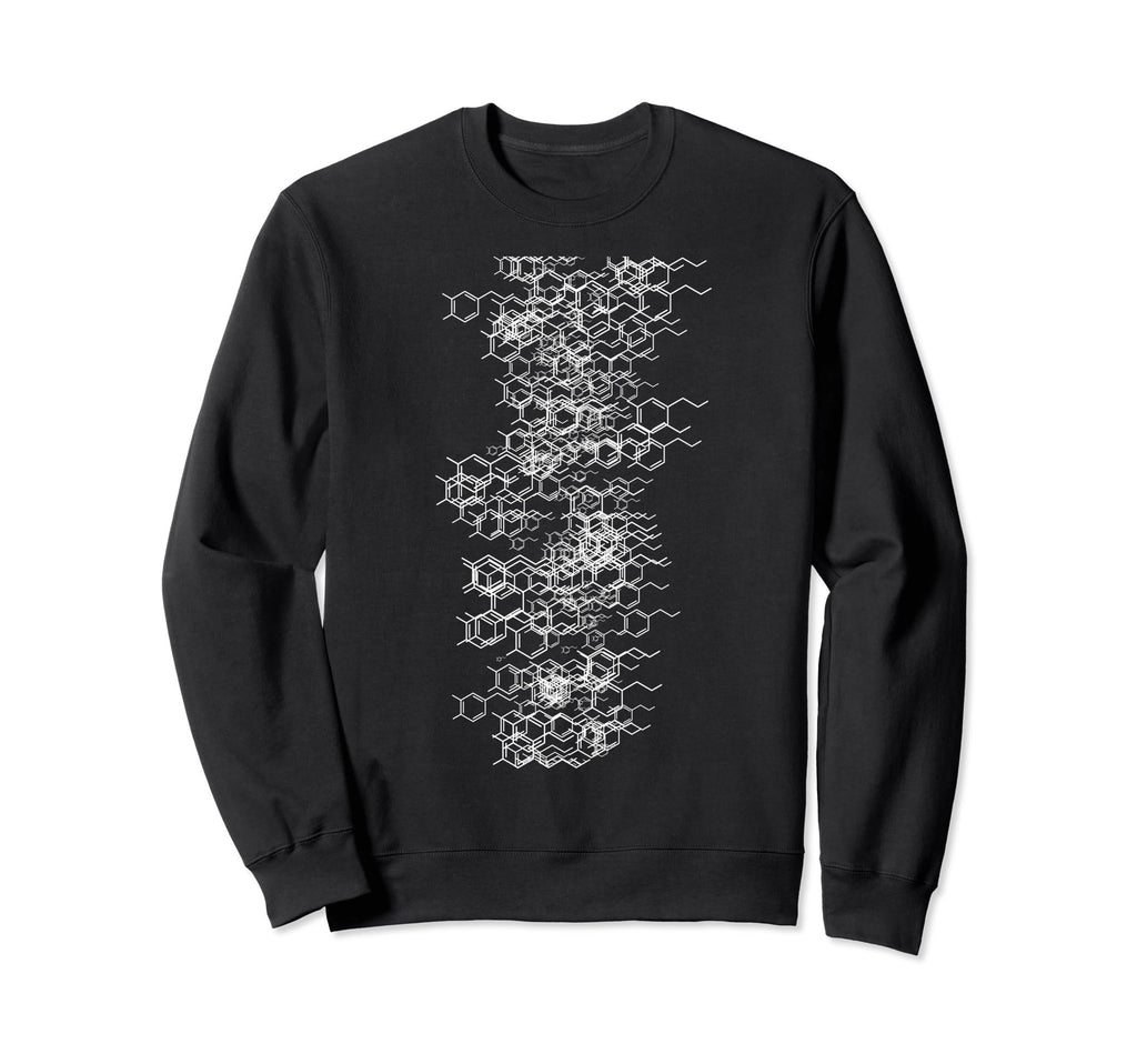 Dopamine Brain Chemistry Adhd Sweatshirt - Unique Graphic Unisex - T-Shirt, Sweatshirt, Hoodie