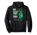 Green Ribbon Grandmother Mental Hoodie - Aesthetic Graphic for Adults - T-Shirt, Sweatshirt, Hoodie