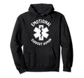 Funny Emotional Support Human Hoodie - Aesthetic Graphic Unisex - T-Shirt, Sweatshirt, Hoodie