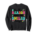 Be Reason Someone Smiles Today Sweatshirt - Custom Art Print Men Women - T-Shirt, Sweatshirt, Hoodie